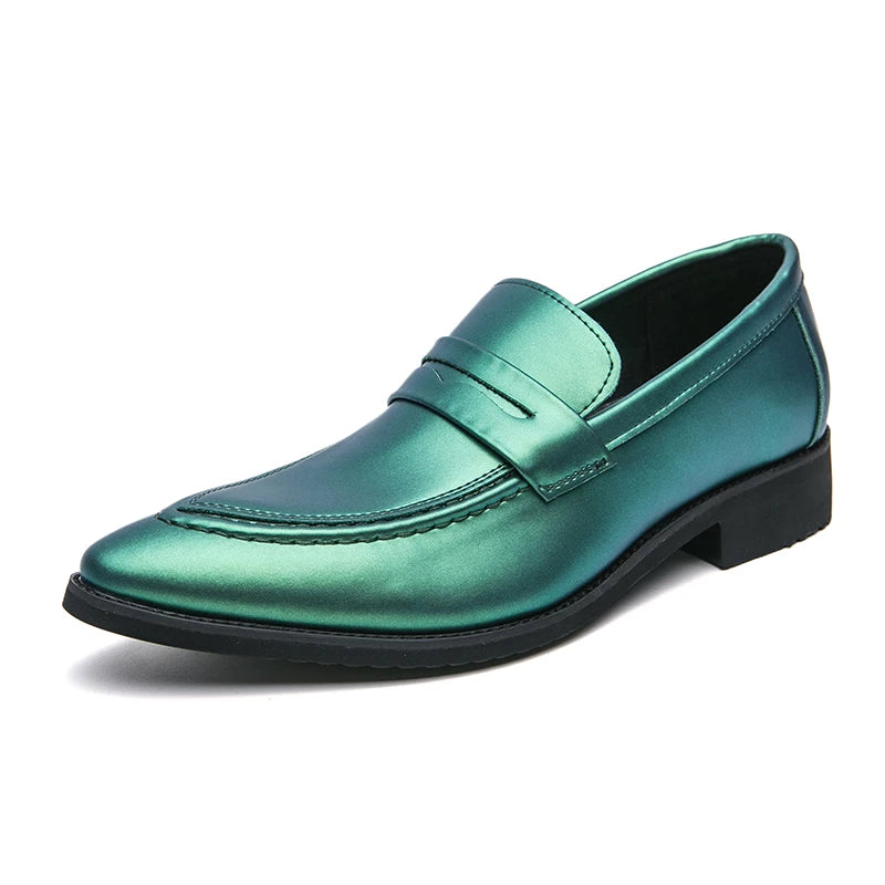 Mocassin aubergine
