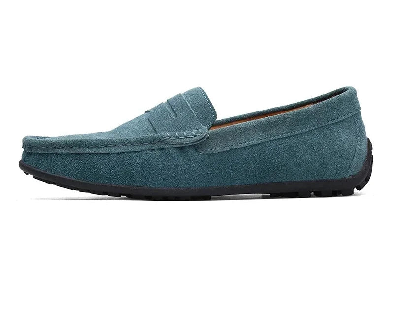 Mocassin beige homme