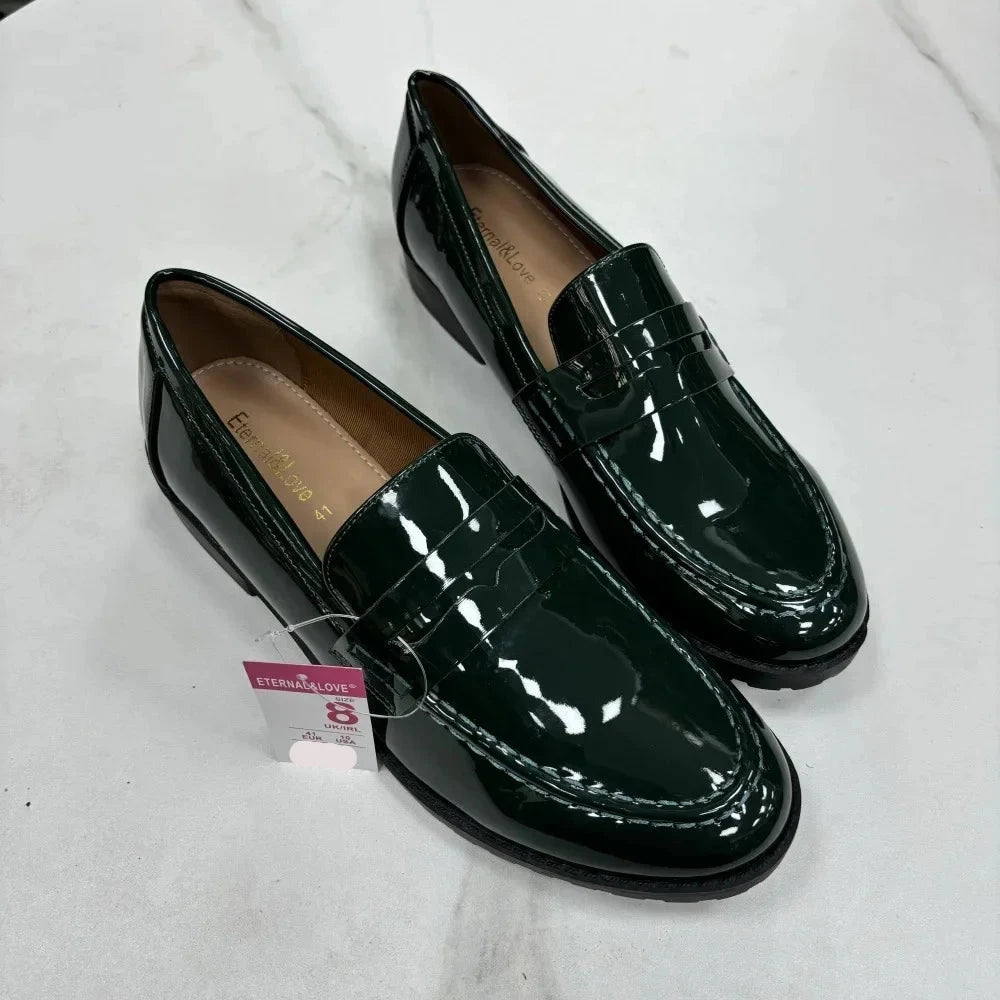 Mocassin rose poudré femme