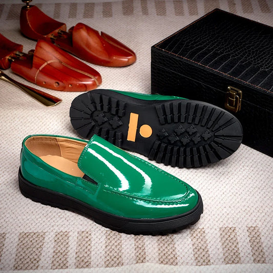 Mocassin brillant