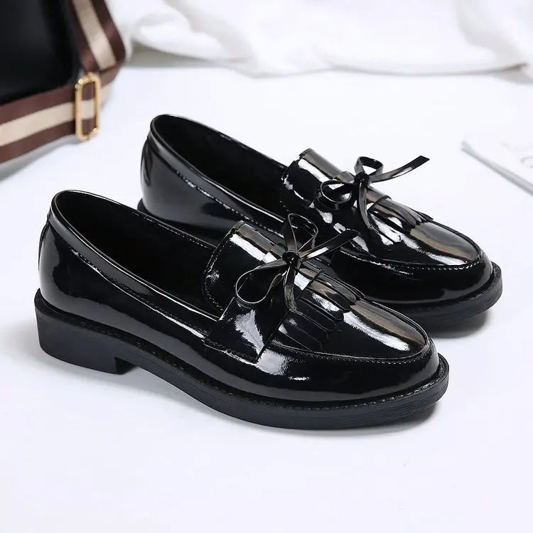 mocassin bordeaux femme